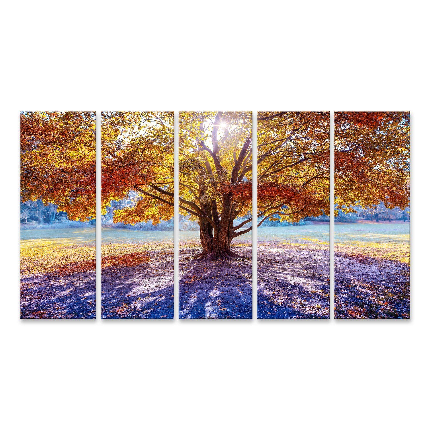 islandburner cuadro sobre lienzo otoño árbol colorido follaje imágenes murales carteles