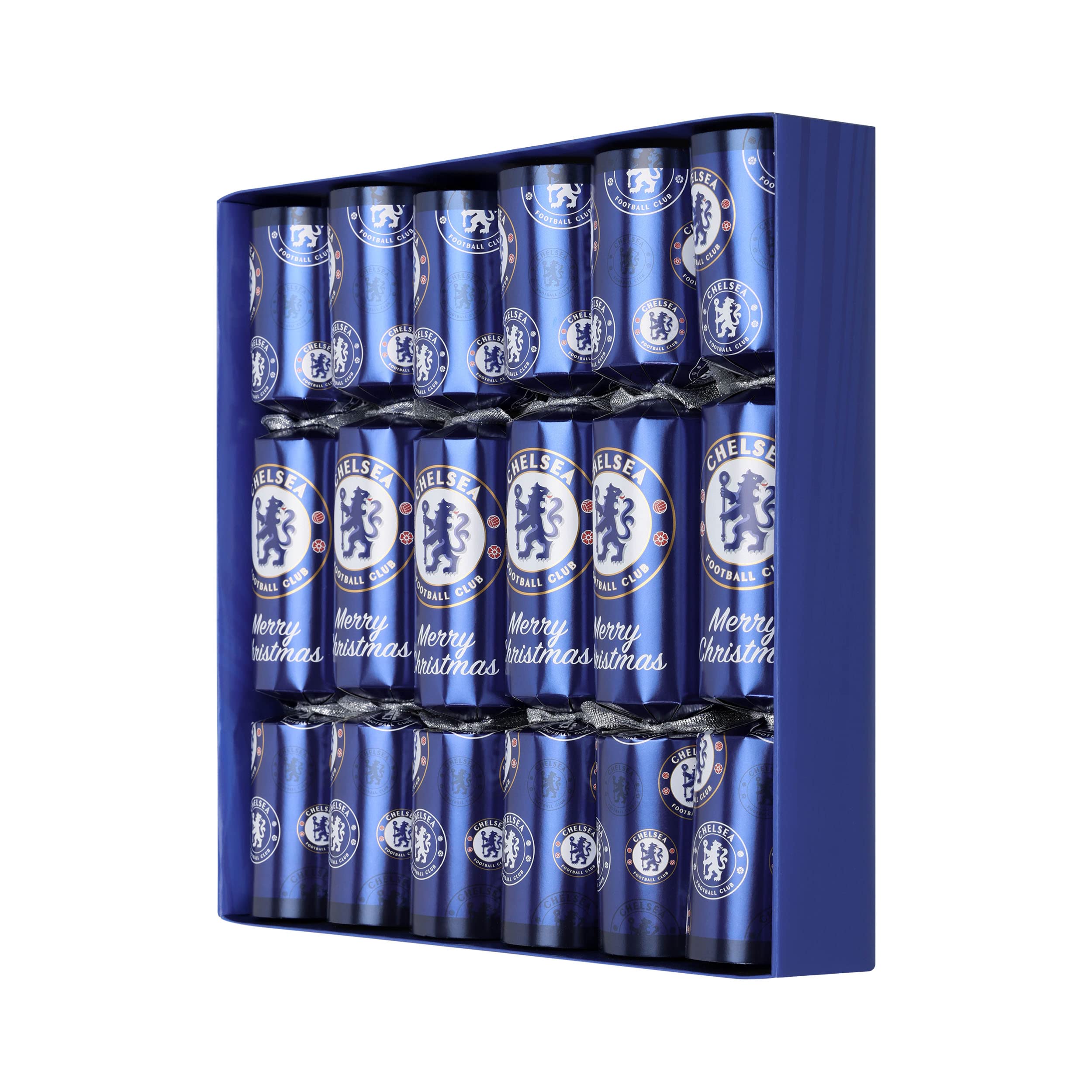 Foco Premier League Football Chelsea Fan 6-Pack Christmas Crackers