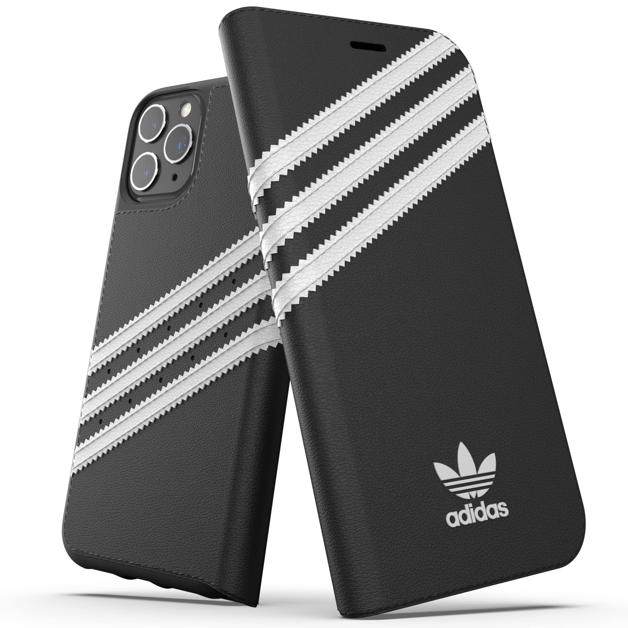 adidas iPhone 11 Pro 手帳型ケース ブラック/ホワイト Amazon.co.jp: アディダスオリジナルス iPhone 11 Pro 手帳型ケース