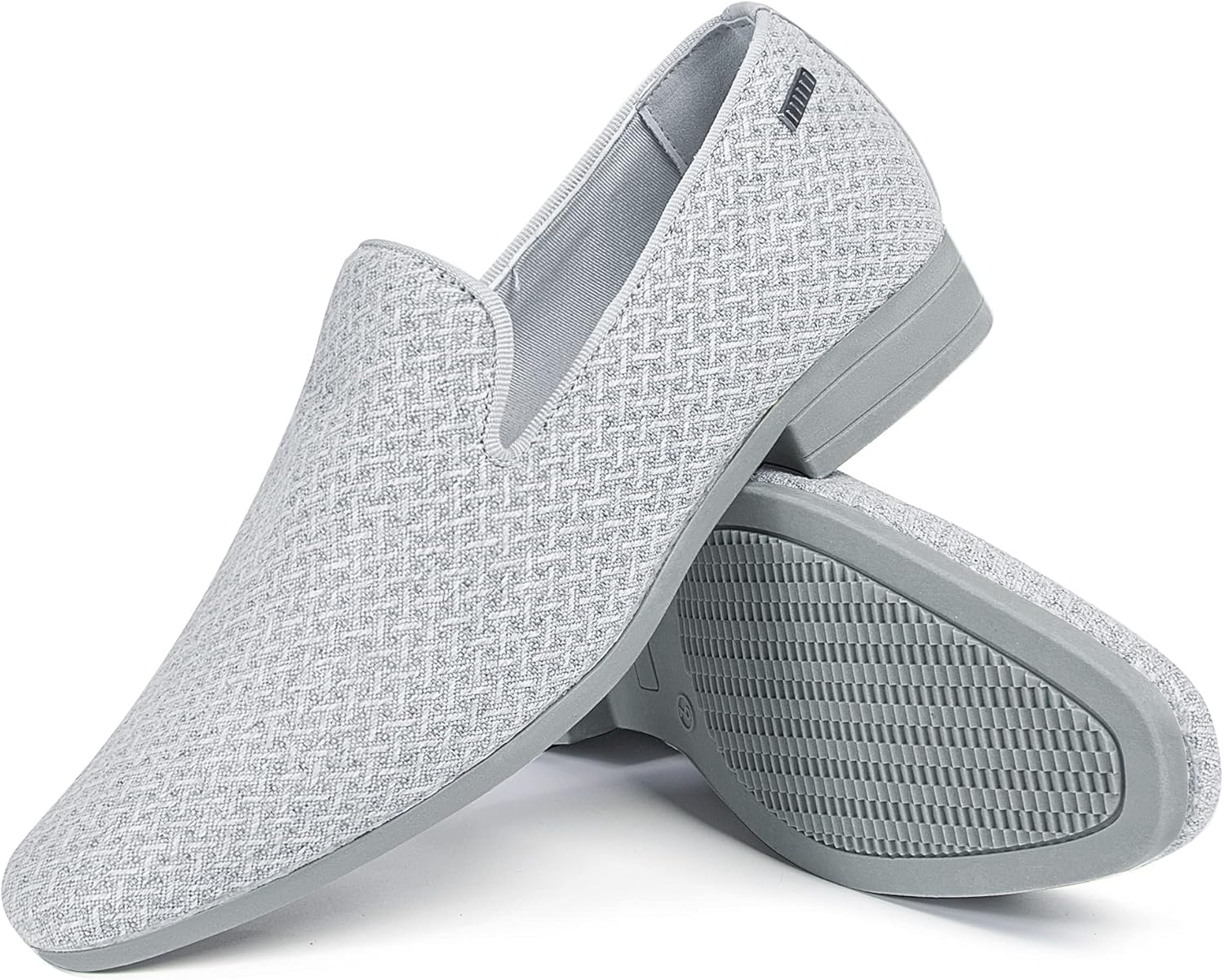 ALLY UNION MAKE FORCE Mens Loafers Dress Slip on Party Wedding Penny Smoking Shoes - Image 5