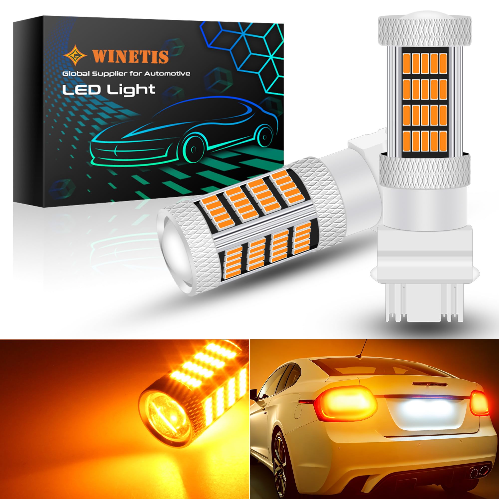 5D LED Rear Trunk Badge Light For Mercedes-Benz S-Class S350 S300L – Illuminated Star Logo