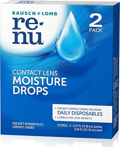 Vista 12 de Gotas para los ojos Renu, para el alivio del enrojecimiento y los ojos secos, lubricantes y rehumectantes