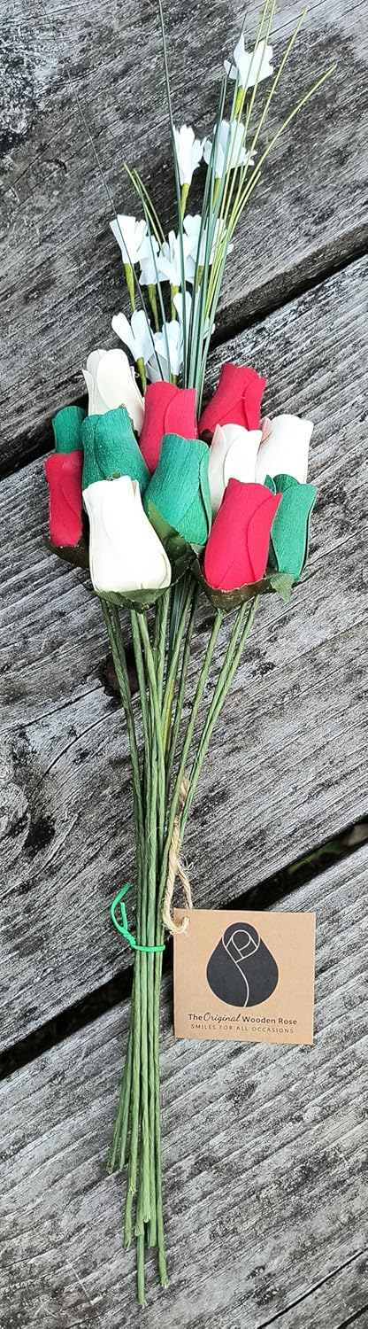 Christmas Flower Bouquet Closed Bud (1 Dozen)