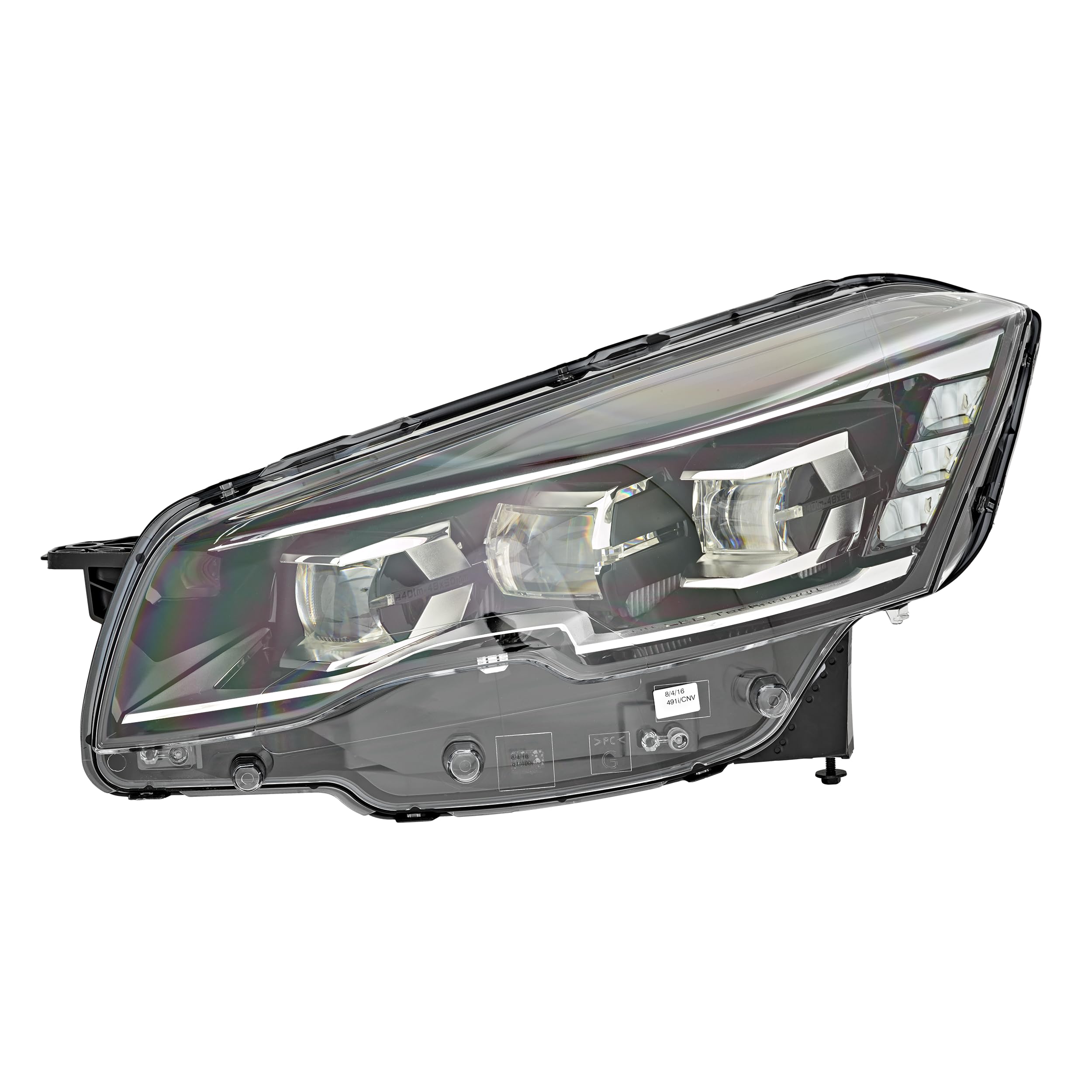 Valeo Faro Principal LED con Brillo y Eficiencia Máxima 45444 - Para PEUGEOT 508 FL 06/​2014 > 09/​2018 - Frontal - Lado Izquierdo - Pack de 1