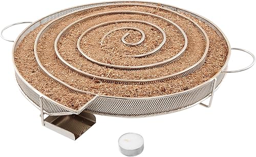 Vista 17 de Realcook Tubo de ahumador de pellets de 12 pulgadas: tubo de humo de pellets de madera de acero inoxidable para fumar en frío o caliente Los tubos