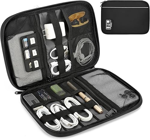 Estuche organizador electrónico de viaje, bolsa organizadora de cables portátil todo en uno para almacenamiento, organizador de cables, accesorios disponible en Yaxa Costa Rica