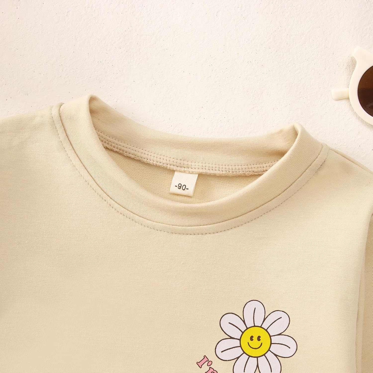 CM C&M WODRO Toddler Girl 2nd Birthday Sweatshirt I’M Two Cute Birthday Pullover Shirt Baby Crewneck Long Sleeve Fall Outfit