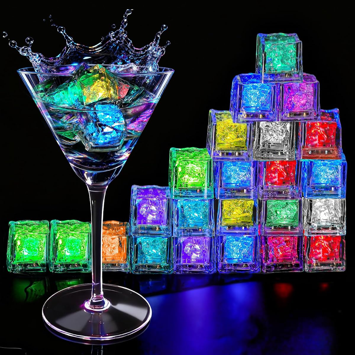 RowinsyDD Light Up Ice Cubes