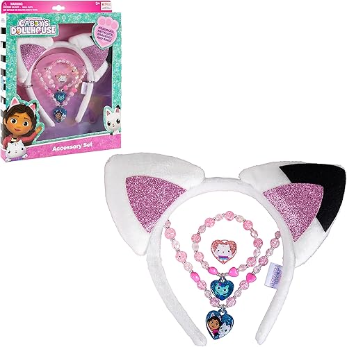 Miniatura 2 de LUV HER Diademas para niñas Joyas para niñas Juego de vestir todo en uno Caja de regalo Diadema Juego de joyas Juego de 4 piezas (diadema para