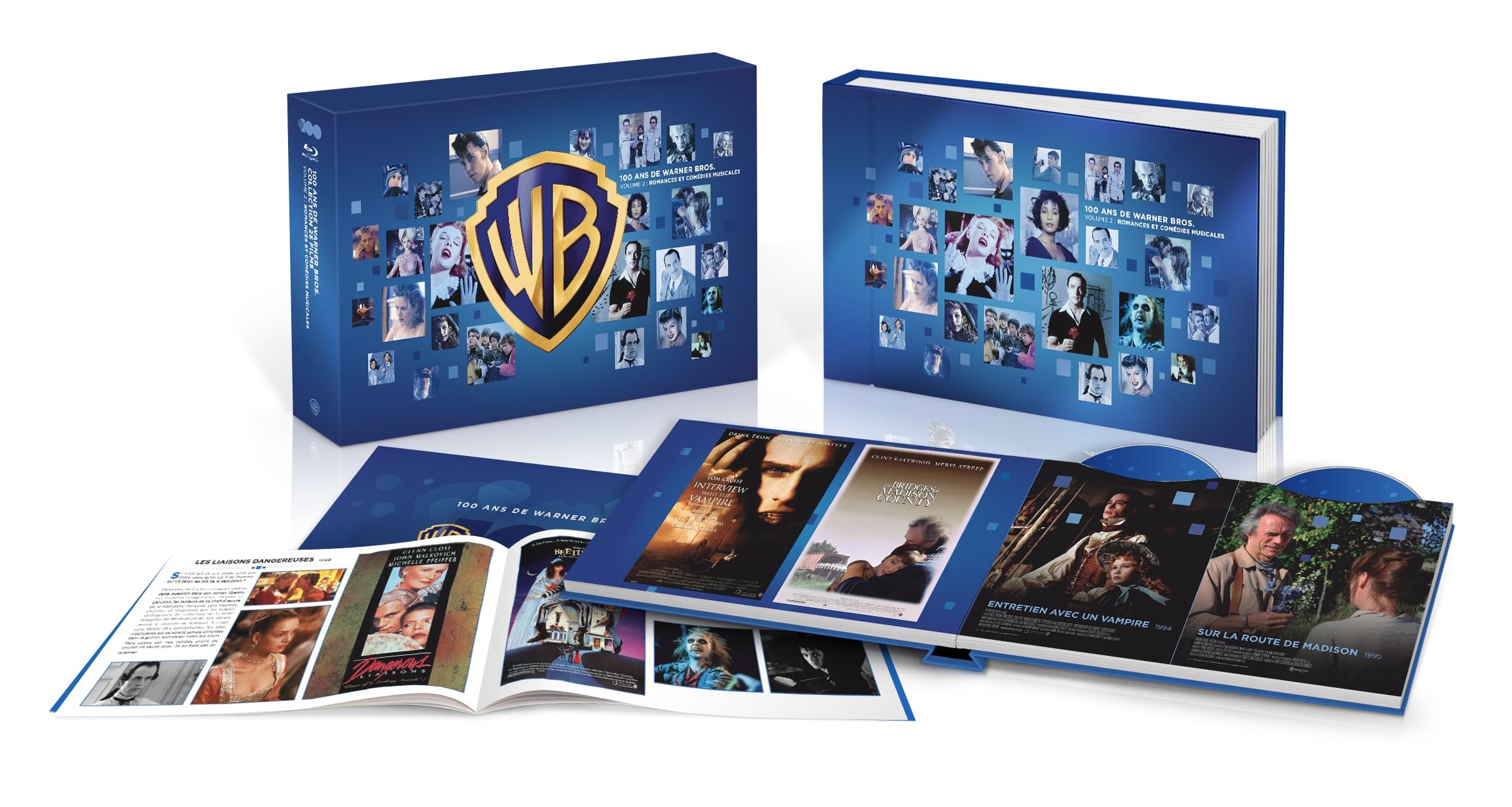 100 Ans de Warner Bros. – Volume 2 : Romances et Comédies Musicales, 25 Films [BLU-RAY]
