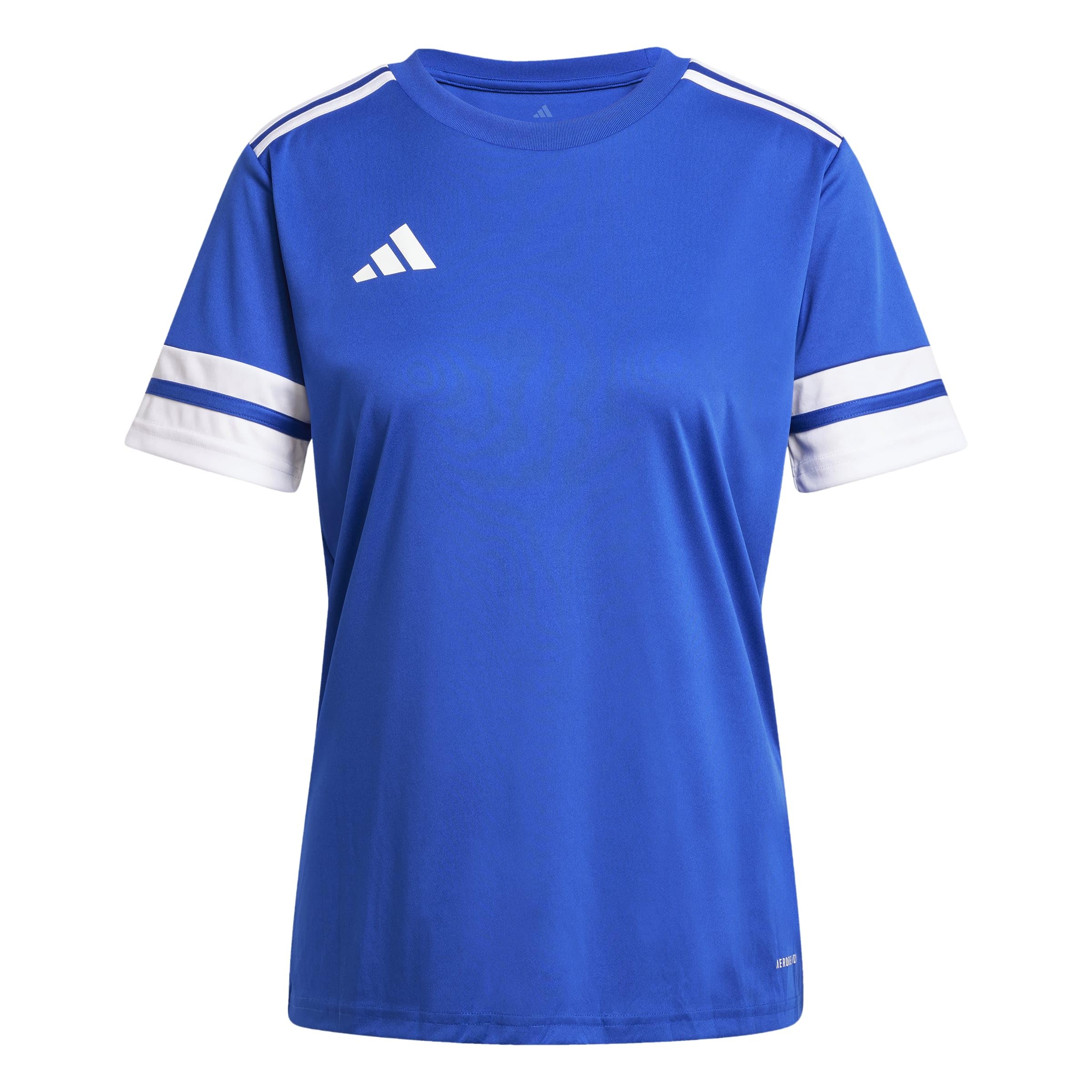 adidas Women's Squadra25 Jersey Short Sleeve Shirt, Team Royal Blue/White, S