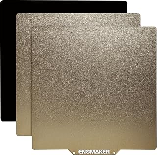 ENOMAKER Ender 3 PEI Sheet Magnetic Build Plate Flexible Spring Steel Mat Upgrades 3D Printer Bed Double Sided Texture Surface for Creality Ender 3 Pro,Ender 3 V2/Neo, Ender 3 S1/Pro,Ender 5/Pro/S1