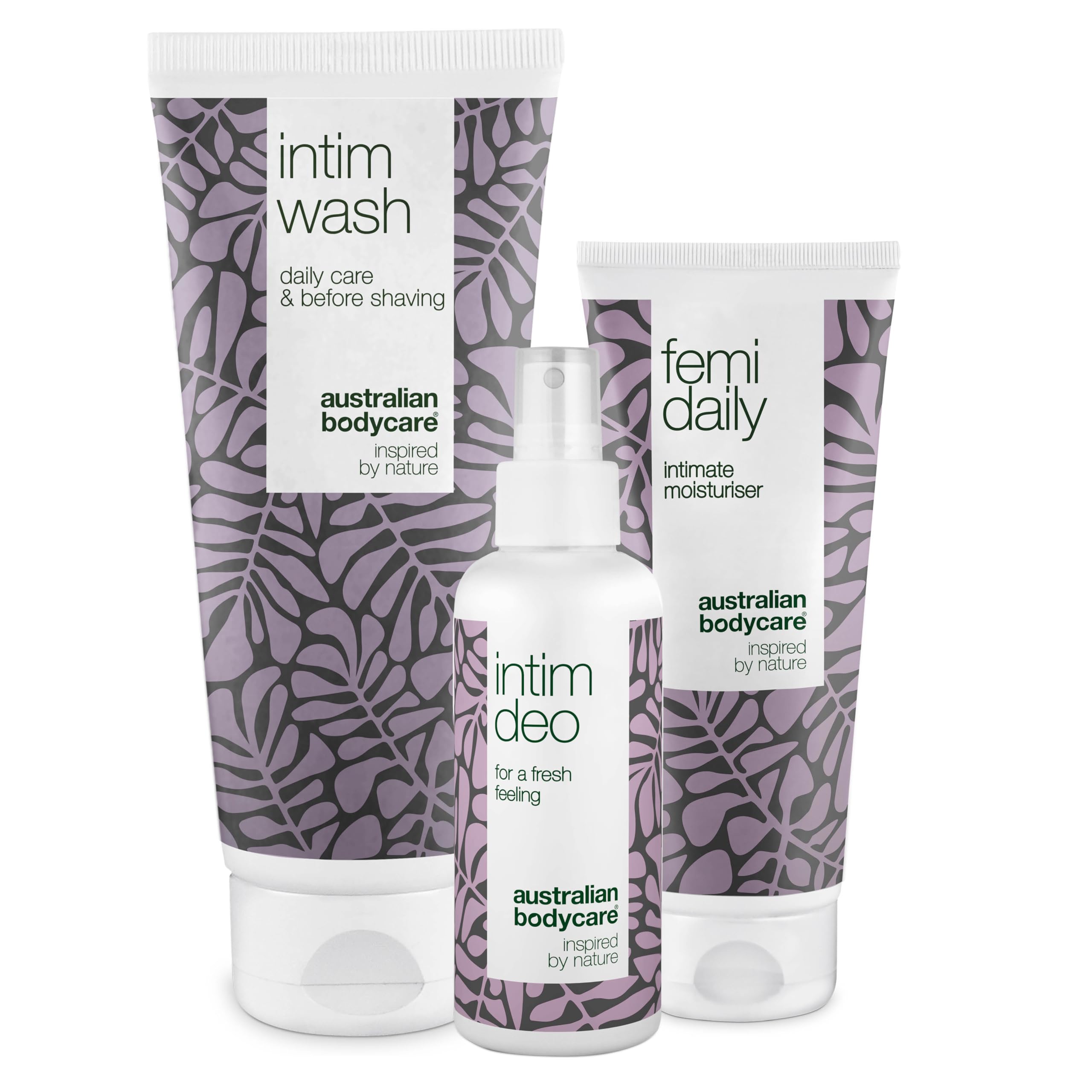 "Kit de Olor Íntimo con Aceite de Árbol de Té para Mujeres - Set de Higiene Femenina que Incluye Lavado Íntimo, Femi Daily y Desodorante Íntimo - Elimina el Olor y Promueve la Frescura"