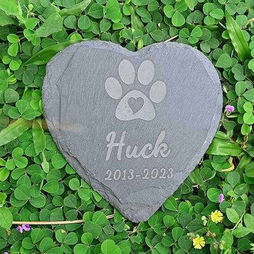 Miniatura 3 de Piedras conmemorativas personalizadas, regalo de condolencia para mascotas perdidas Gato, regalo conmemorativo para perros, 4'4''10x10cm