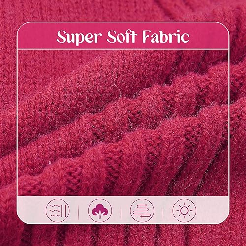 Miniatura 2 de IECOii Suéter grande para perro, suéteres para perros grandes y niños, sudadera de otoño de Acción de Gracias, suéter de cuello alto grueso y