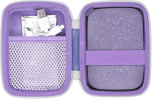 Miniatura 2 de Capacidad para 180 fotos de álbum de fotos de 2 x 3 pulgadas + funda rígida para impresora de fotos portátil de 2 x 3 pulgadas