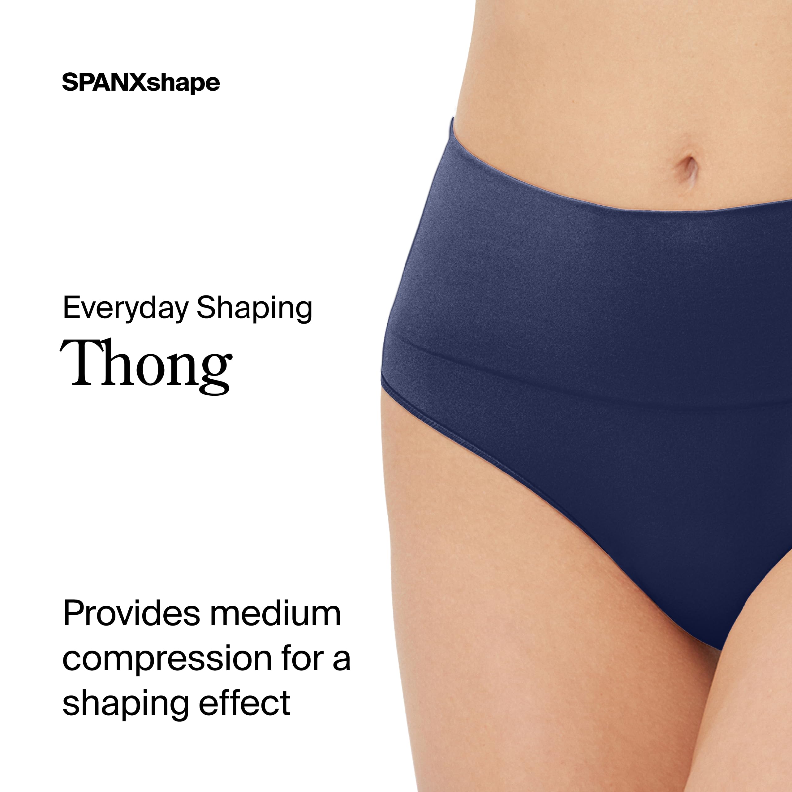 Spanx Shapewear para Mujer Everyday Shaping Tummy Control Bragas Thong