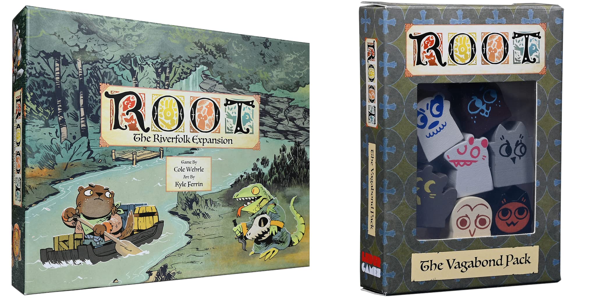 Root: Riverfolk Expansion and Vagabond Pack Bundle
