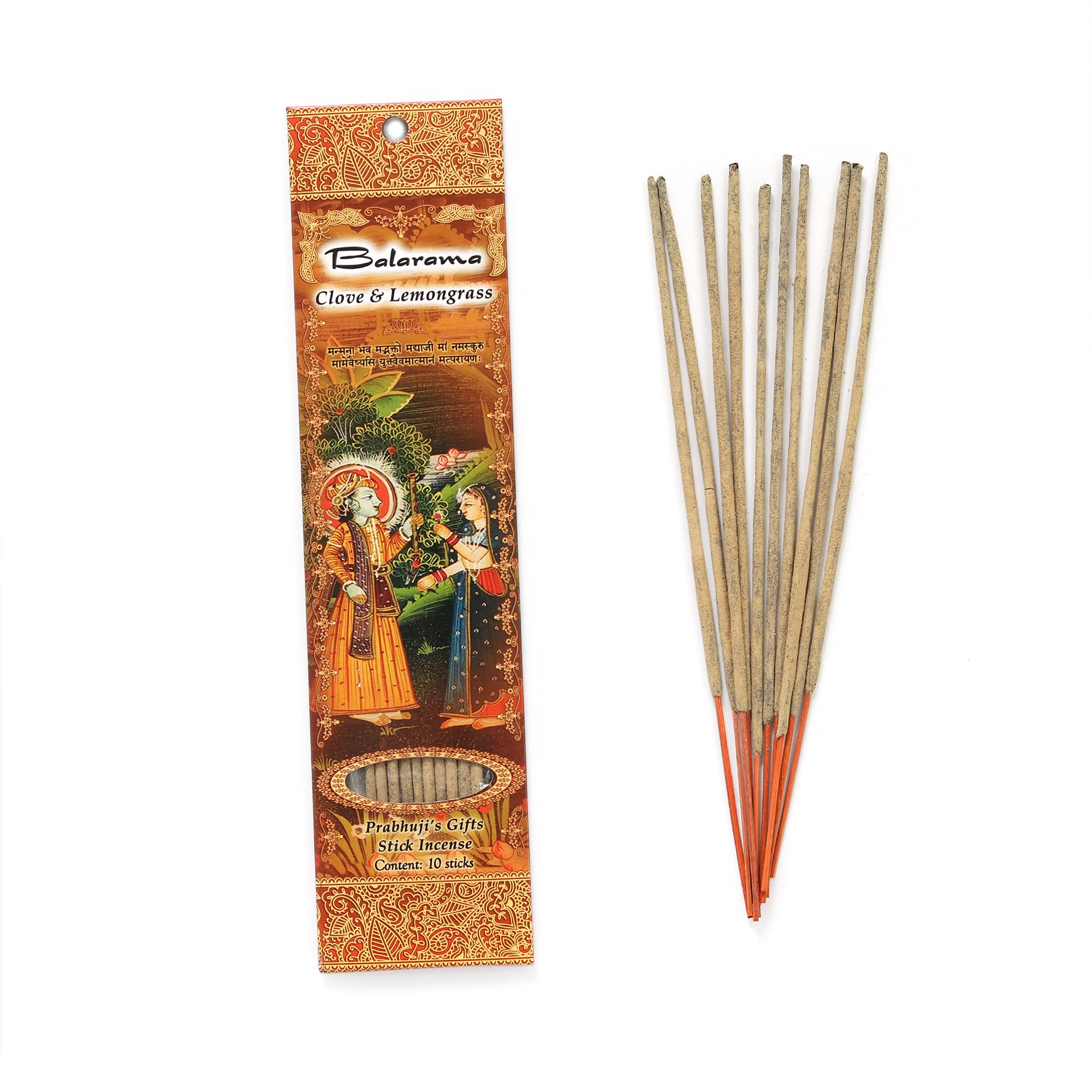 Ramakrishna Räucherstäbchen, Balaram, Nelke & Zitronengras, Einzelpackung