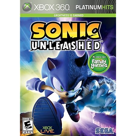 Sonic Unleashed (Platinum Hits) - Xbox 360