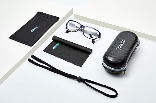 Miniatura 36 de Gafas de seguridad con certificación ANSI Z87.1, gafas protectoras antivaho e inastillables, gafas de seguridad ligeras para construcción, Negro