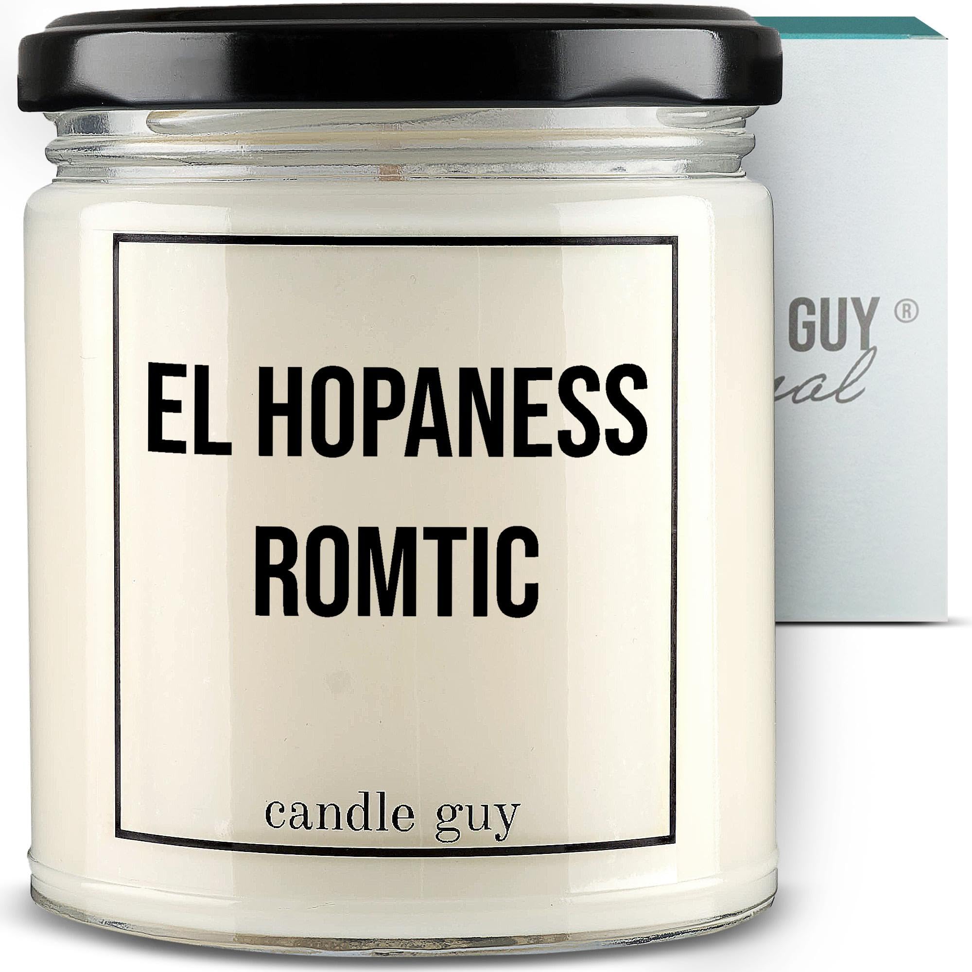 Bougie parfumée artisanale candle guy El Hopaness Romtic luxe durable - 8