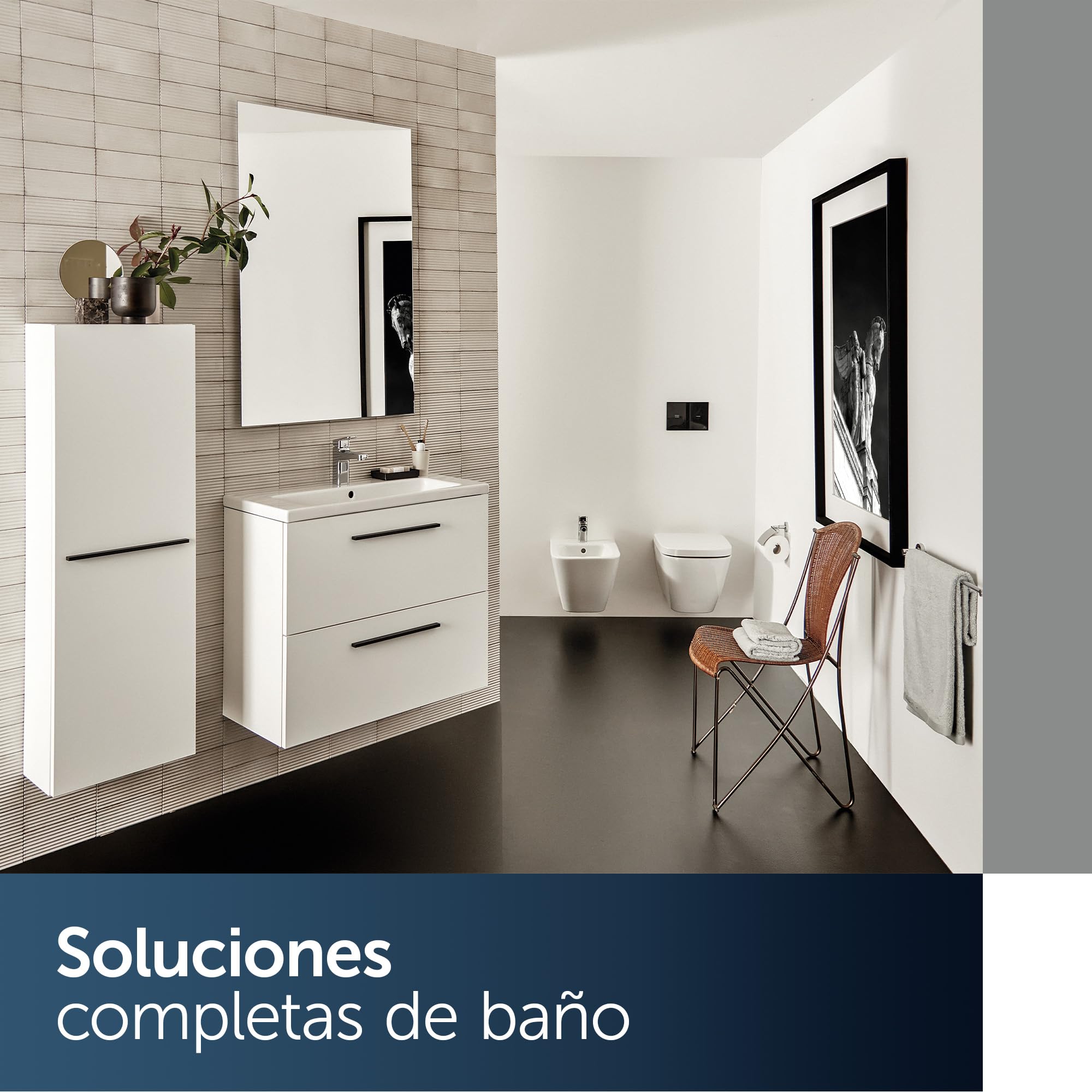 Ideal Standard Asiento de inodoro i.life S, diseño envolvente, cuadrado, con mecanismo de cierre suave, función de liberación rápida para facilitar la limpieza fabricado en Duroplast resistente Blanco