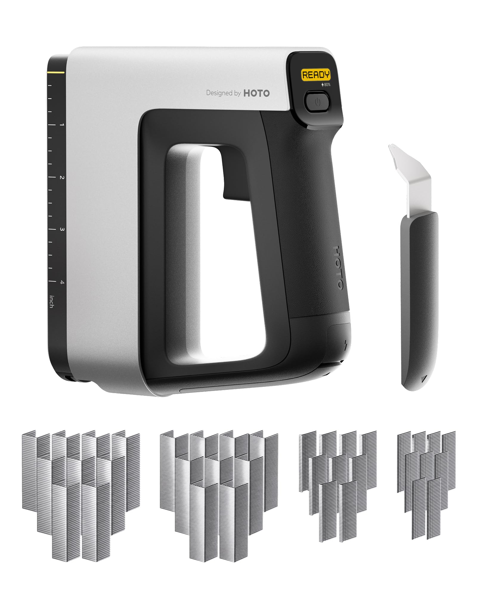 HOTO Pulse, cloueuse sans fil, agrafeuse électrique 4 en 1 pour bois