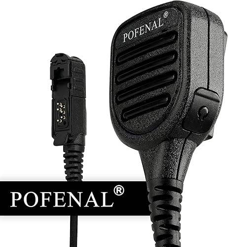 Miniatura 3 de Micrófono de hombro remoto a prueba de agua con conector de audio de 0.138in compatible con Motorola DMR Radio XPR3300 XPR3500 XPR3300e XPR3500e XPR