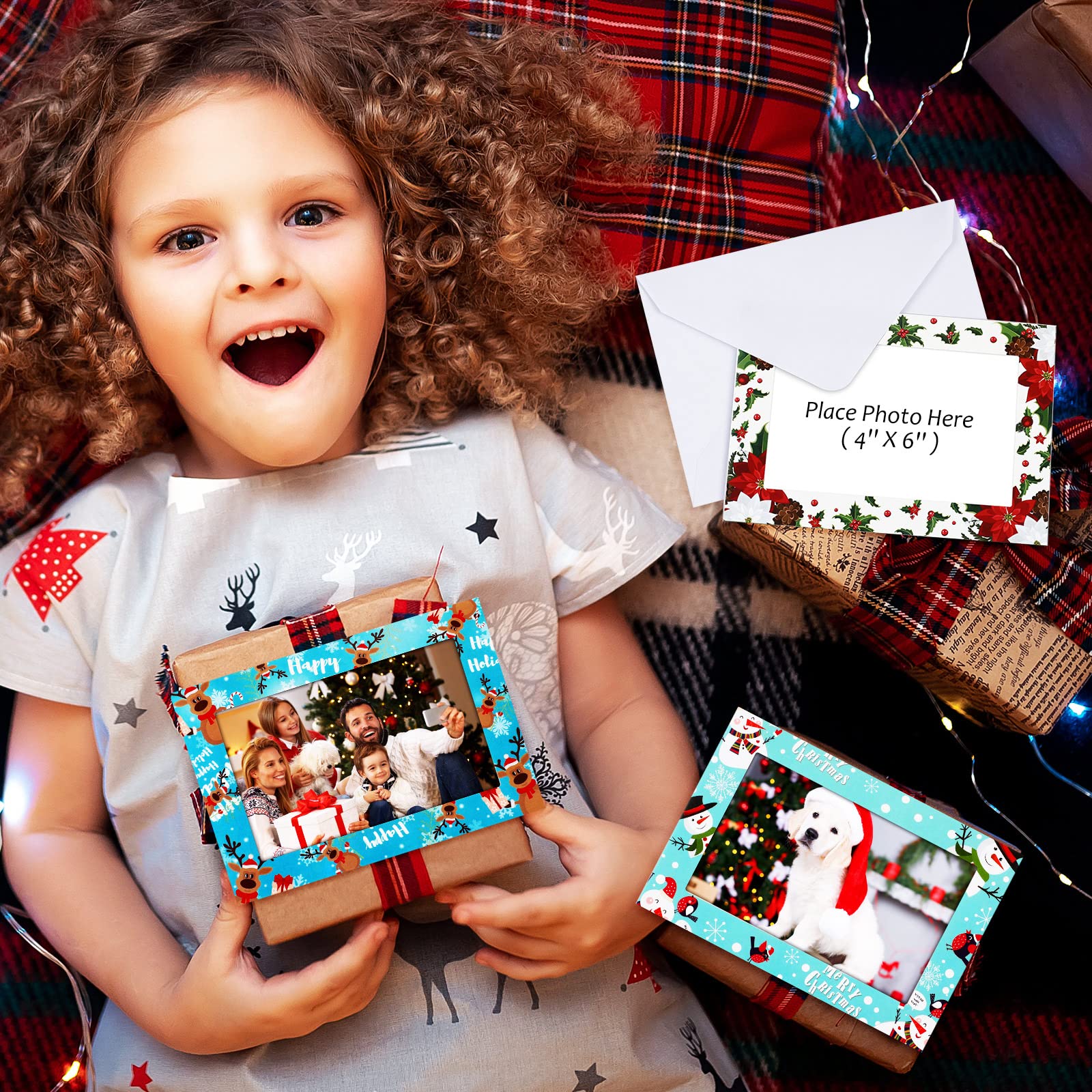 レトロ☆クリスマスフォトフレームカード　4点セット　平成レトロ レトロ☆クリスマスフォトフレームカード 4点セット 平成レトロ レトロ