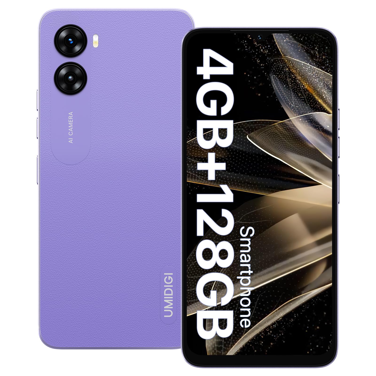 Amazon.com: UMIDIGI G3 Plus 解鎖6.52 吋128GB Android 13 手機附16MP