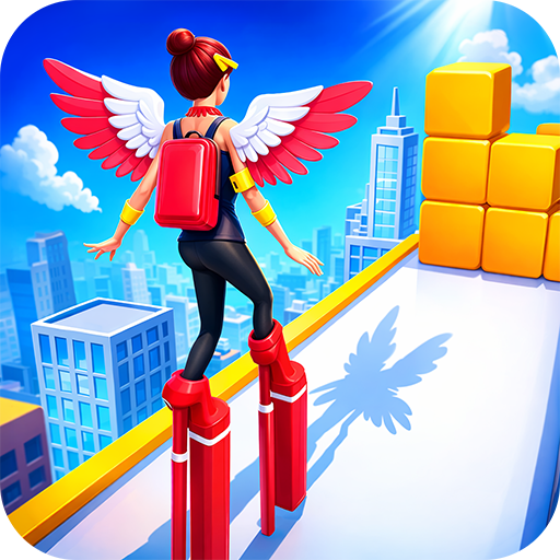 Schuh Rennen: High Heels