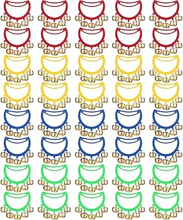 32 Pcs Hand Bells Jingle Bells Noise Makers Tambourine for Adults Christmas Party Noise Makers Musical Instruments Noise Makers Party Favors