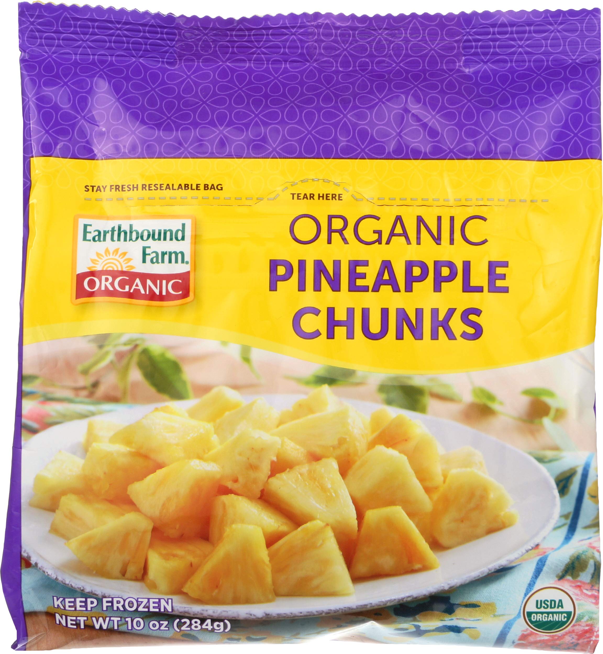 Earthbound Farms Pineapple Organic frozen, 10 oz (frozen)