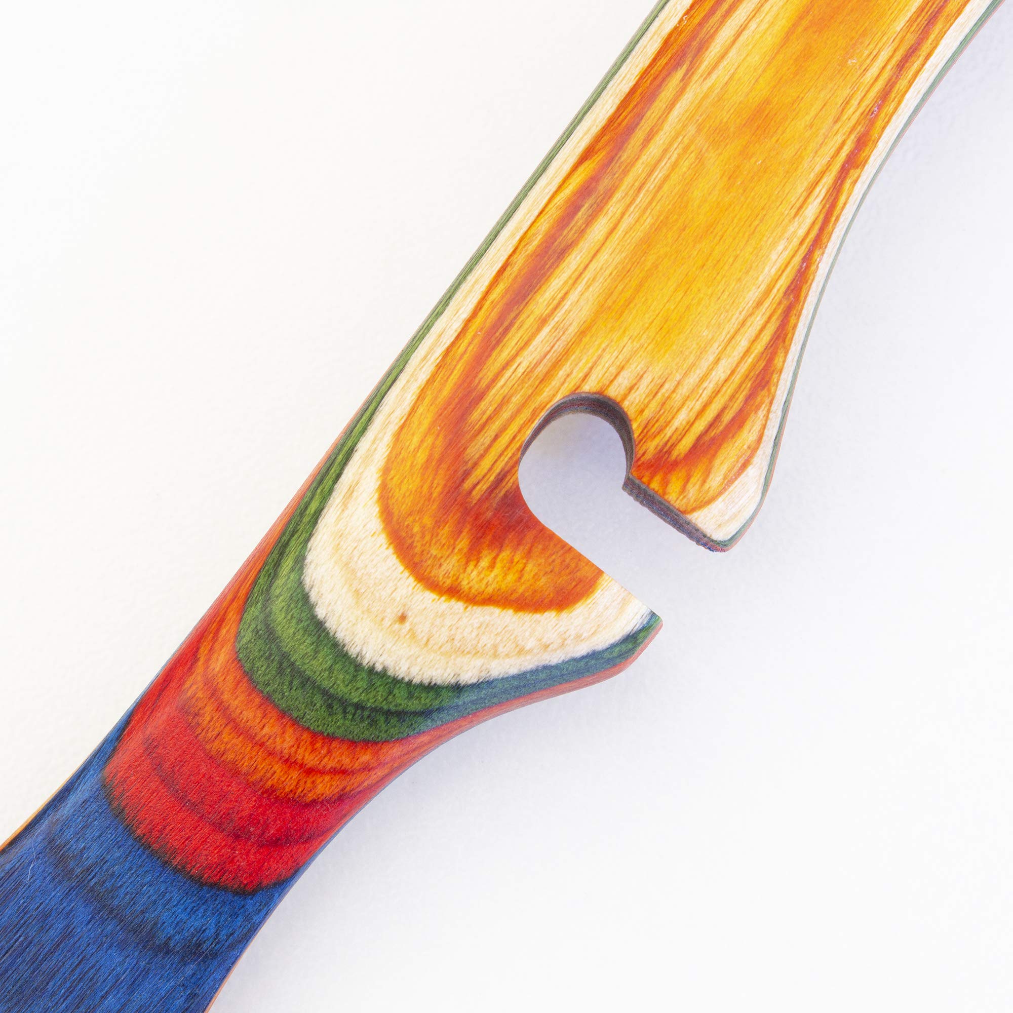 Baltique Marrakesh Collection - Cuchara de cocina de madera de 12-1/2 pulgadas con muesca para descanso, segura para usar en antiadherente