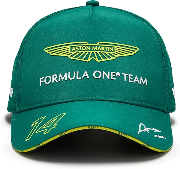 Aston Martin F1 Fernando Alonso Hat 2024 - Unisex - Green - One Size