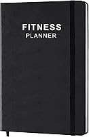 Getvow A5 Fitness Planner for Women & Men: Hardcover Workout Journal Tracks Weight Loss, Gym & Bodybuilding Progress