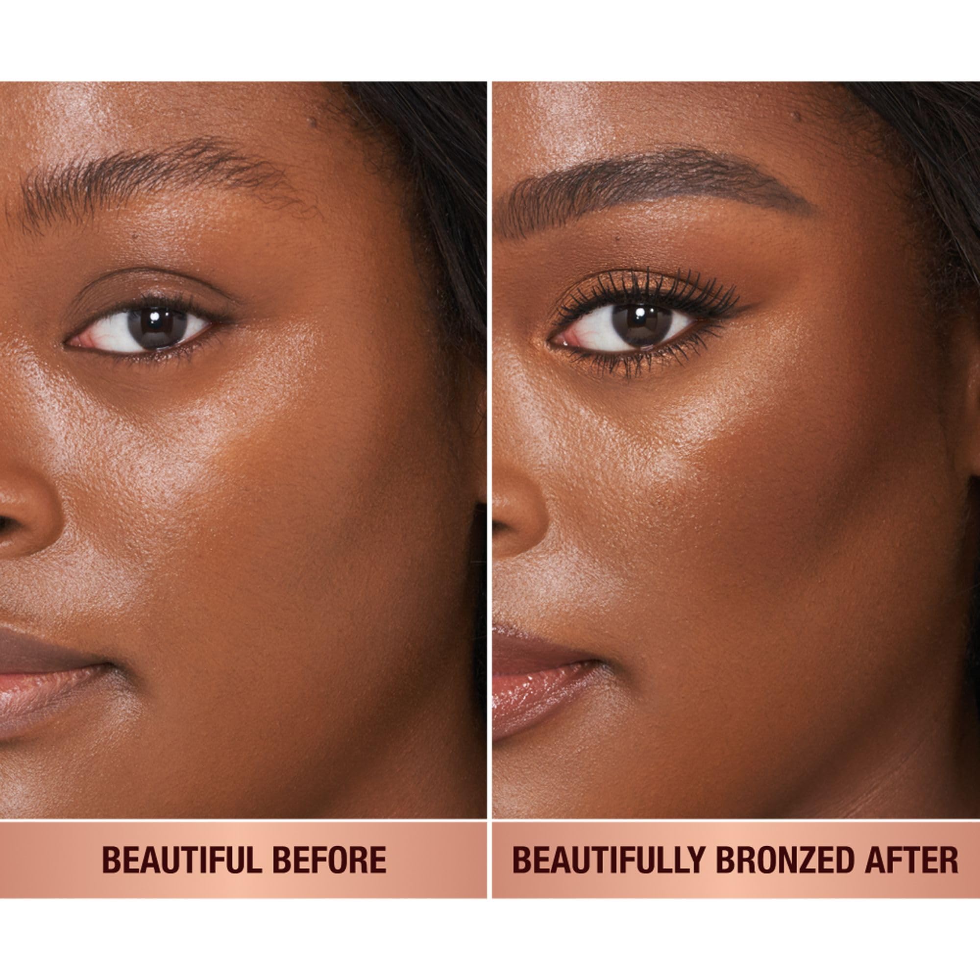 Charlotte Tilbury Beautiful Skin Face Makeup & Body Cream Bronzer - Hydrating Hyaluronic Acid & Pro Vitamin D3 to Blur for a Sun-Kissed Glow - Up to 16Hr Wear, Sweat & Humidity Proof