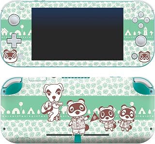 Controller Gear Authentic and Officially Licensed Animal Crossing - "Tom Nook and Friends" - Nintendo Switch Lite Skin - Nintendo Switch