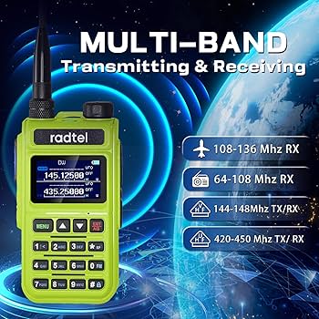 Amazon.com: Radtel RT-890 Full Band Ham Two-Way Radio 999 CH