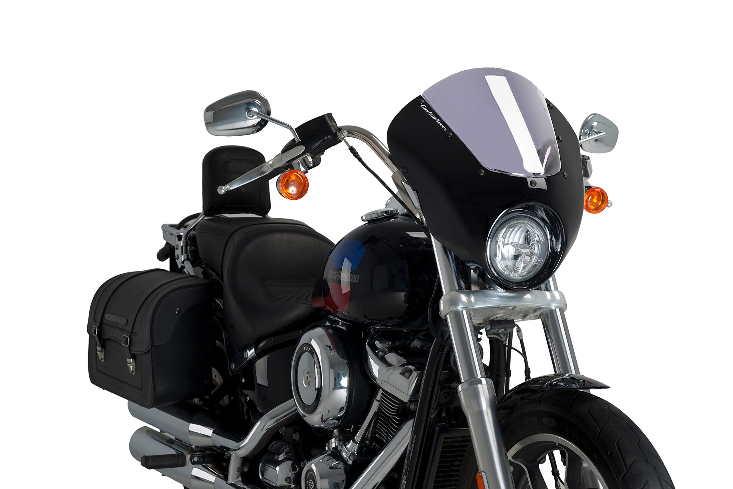 Semifaring Dark Night Model Smoke for Harley Davidson Softail Low Rider FXLRS 20'-22'