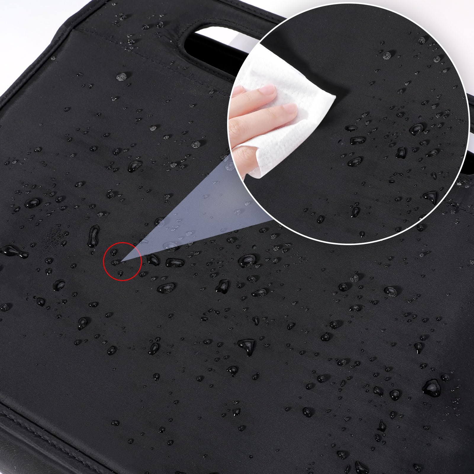 CONTAIL 33 cm 3 l organizer podróżny 4 w 1, torebka dla małych firm, uchwyt na napoje, uchwyt na tablet na telefon, przechowywanie akcesoriów na lotnisku