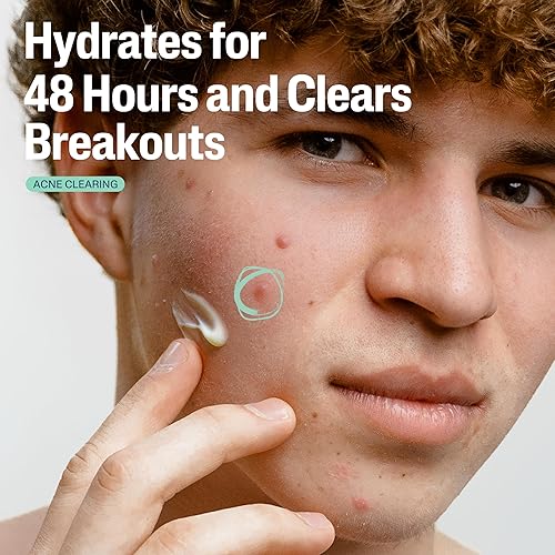 Miniatura 3 de Cetaphil Hidratante facial hidratante suave y transparente para el acné con 05 de ácido salicílico hidrata y trata la piel sensible propensa al acné