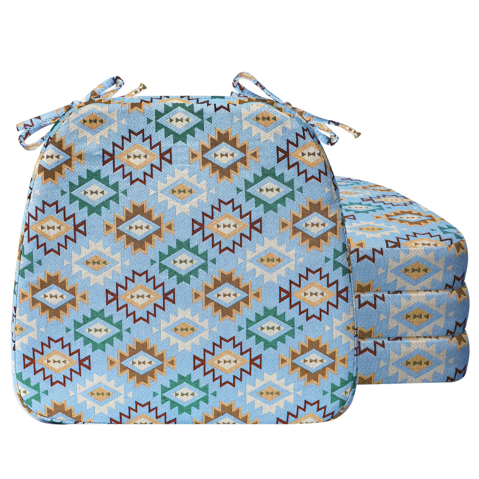 AAAAAcessories Chair Cushions for Dining Chairs, 17 x 16 x 2 in, Set of 4