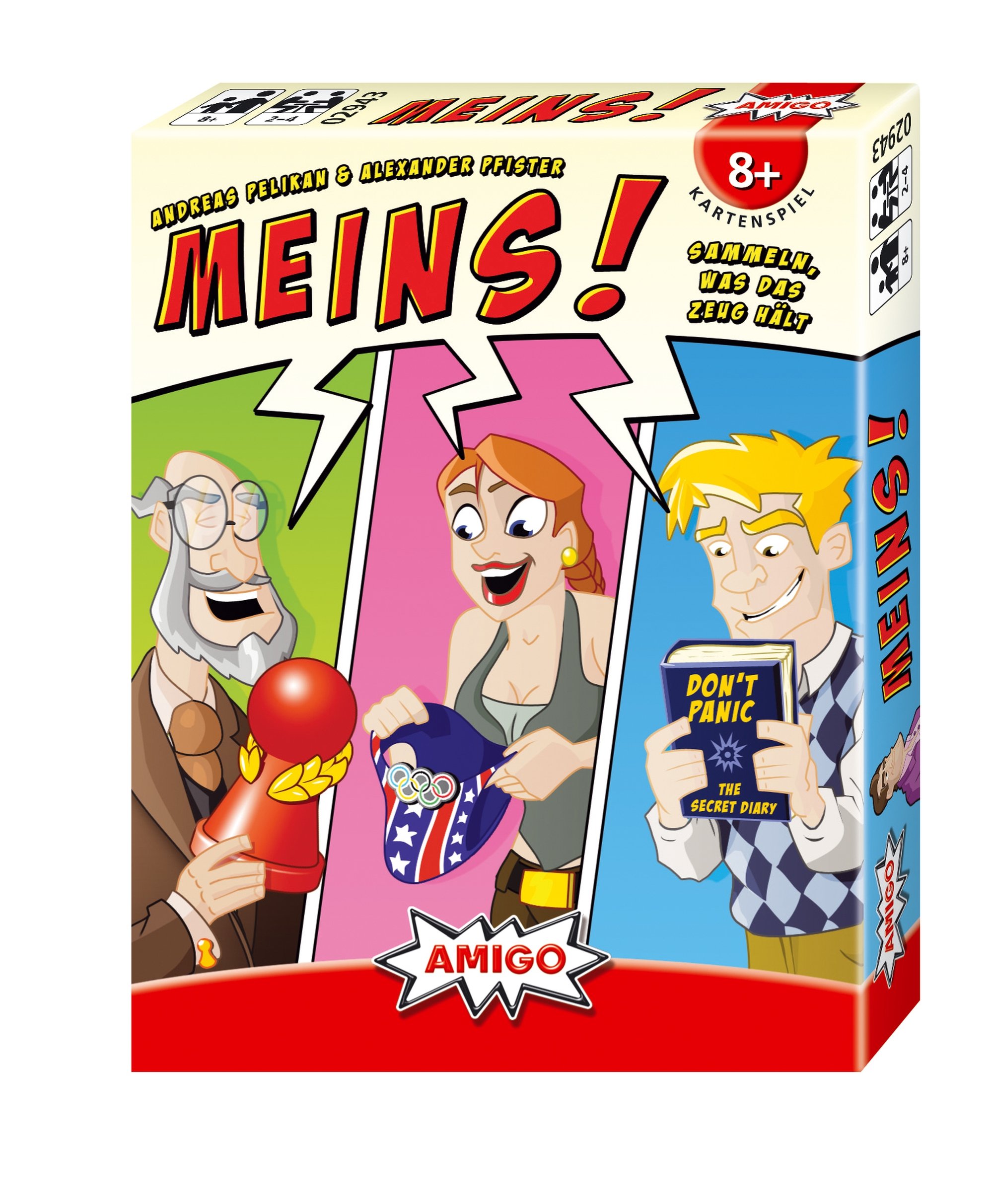 Amazon.co.jp: Meins!: AMIGO - Kartenspiel : おもちゃ