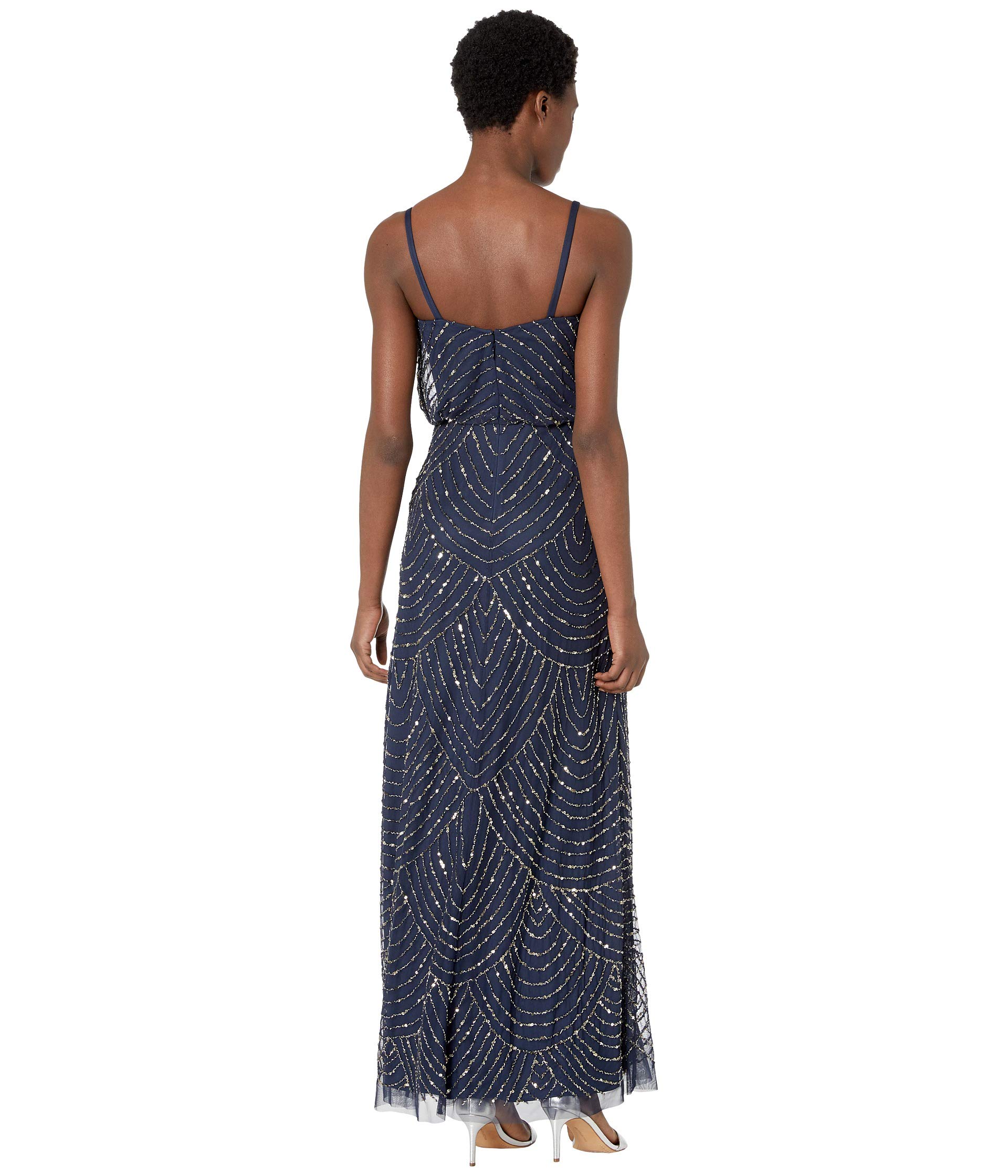 Adrianna Papell Blouson Vestito Donna