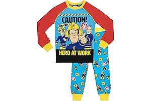 Sam The Fireman Pajamas Kids