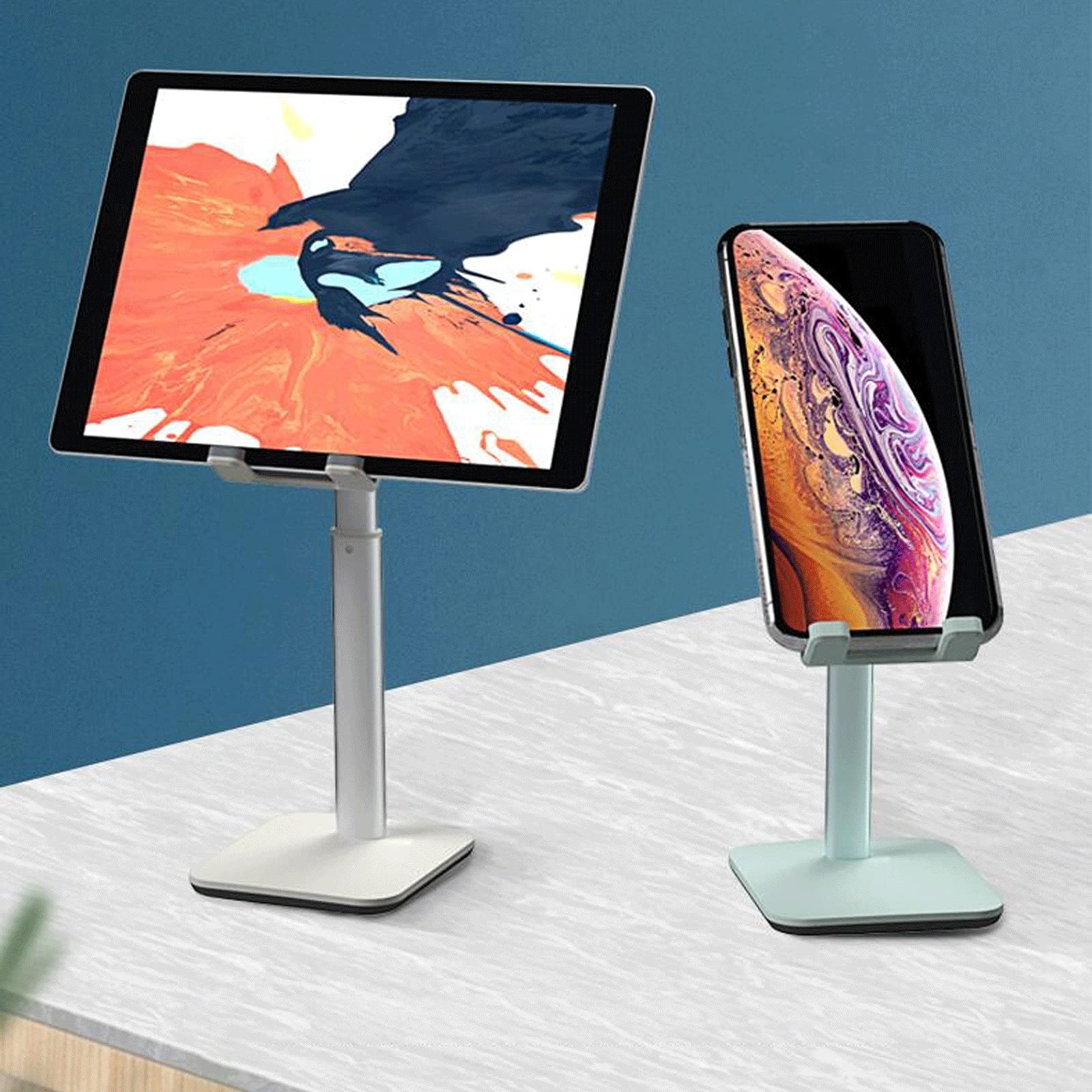 XIANGFASJZ Soporte Movil Soporte de Metal telescópico de Escritorio Soporte de teléfono móvil portátil Soporte de Tableta