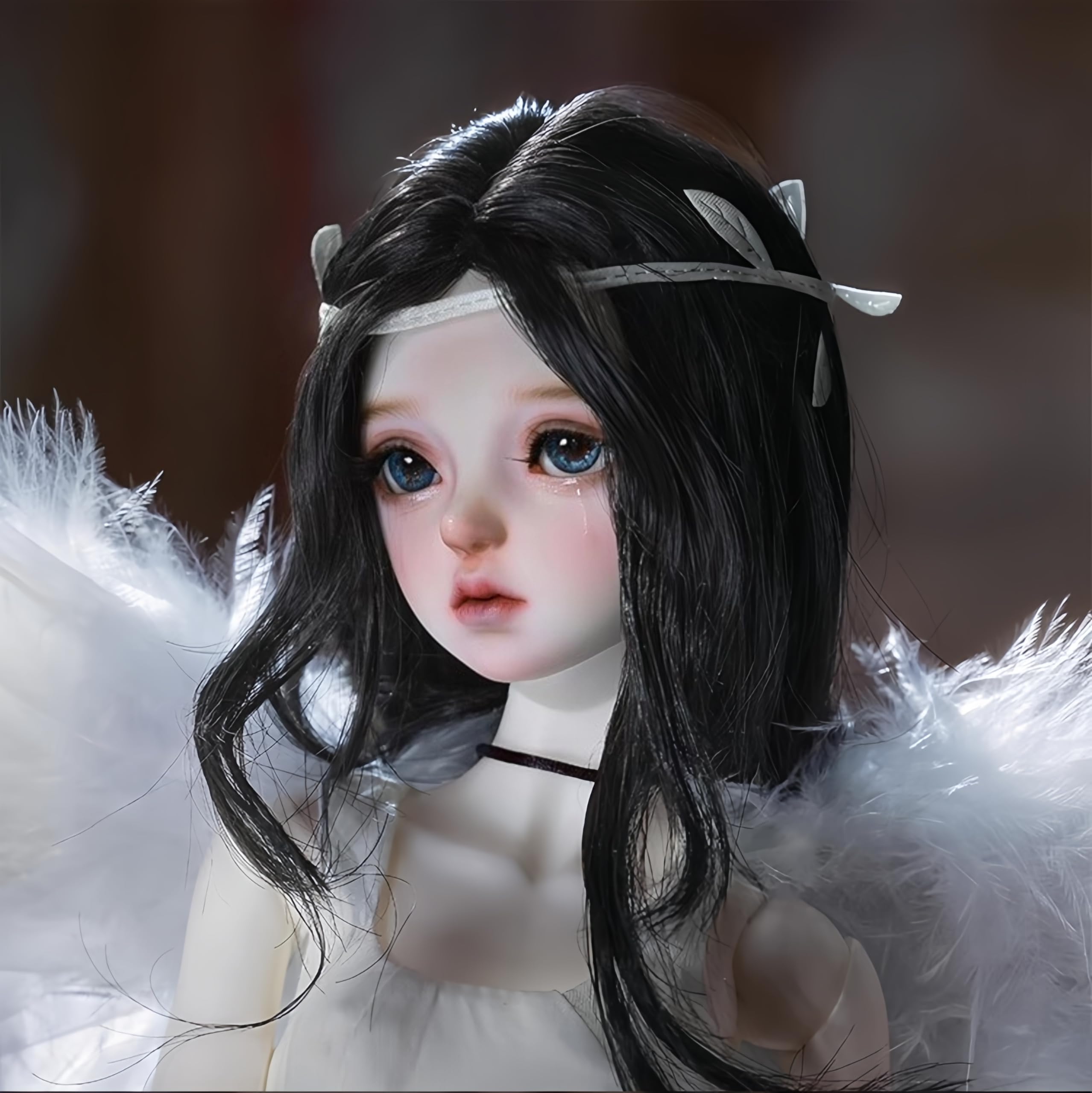 1/4 Bjd lalka moda anime przegubowe lalki żywica figurka ręcznie robiona makijaż, zbieranie lalek, prezenty (C)