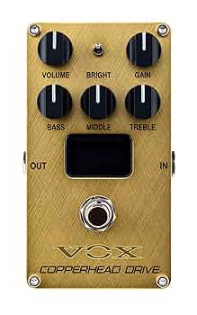 Amazon.com: Vox Valve Energy Copperhead Drive Pedal W/NuTube